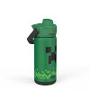 Zak Designs Antimicrobial 14oz Stainless Steel Double Wall Vacuum Beacon Bottle - 4 of 4