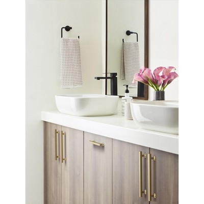 Golden Champagne Modern Cabinet Pull with Mounting Hardware