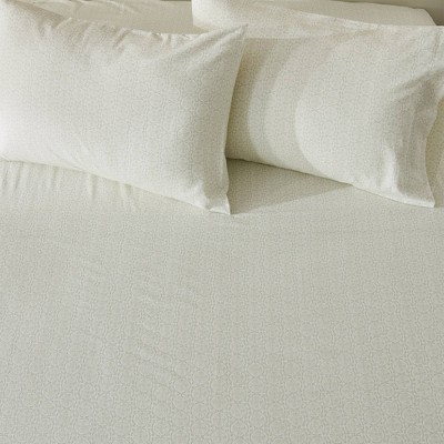 100% Turkish Cotton Vintage Printed Flannel Sheet Set - Patina Vie
