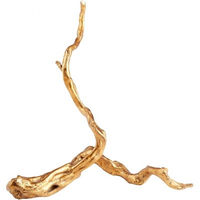 Cyan Design - Drifting Gold - 13.5 Inch Small Sculpture