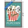 Trends International Jim Baldwin - Pupcorn Framed Wall Poster Prints - 3 of 4