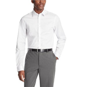 Calvin Klein Mens Steel+ Stretch Button Down Dress Shirt - 1 of 1