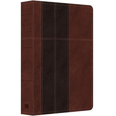 Study Bible-KJV - (KJV Study Bible) by  Barbour Publishing (Leather Bound)