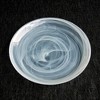 Slickblue Handmade Centrifuge Glass Salad Plate - 8" with Marbleized Swirl Finish - In 3 Different Colors - 2 of 4