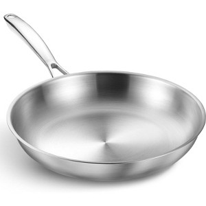 KOCH SYSTEME CS 10 Inch Tri-Ply Stainless Steel Frying Pan, Silver - 1 of 4