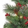 4' Prelit LED Crestwood Spruce Entrance Artificial Christmas Tree Warm White Lights - National Tree Company - 3 of 3
