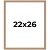 PosterPalooza | Deco Brown Picture Frame - UV Acrylic, Foam Board Backing, Hanging Hardware - 2 of 4