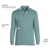 Lands' End Men's Long Sleeve Cotton Supima Polo Shirt - 4 of 4