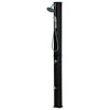 Outsunny 7' Outdoor Solar Heated Shower with 360 Rotating Rainfall and Handheld Head, Adjustable Foot Shower Faucet , 9.2 Gallons for Backyard Pool - 4 of 4