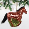American Quarter Horse Glass Christmas Ornament, Equestrian Gift| OrnamentallyYou - 2 of 4