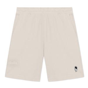 Dalix Astronaut Gym Short Sport Embroidered Casual Pocket Mesh Drawcord Waist Mens - 1 of 4