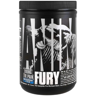 Universal Nutrition Animal Fury Powder, BCAAs & Energy Supplement