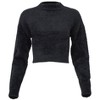 VENUS Womens Eyelash Mock Neck Sweater - 4 of 4