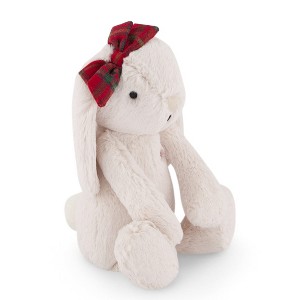 Snuggle Bunnies Stuffed Animal Penelope the Bunny - Pastel with Bow - 1 of 4