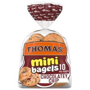 Thomas Chocolatey Chip Mini Bagels - 15oz - 1 of 4