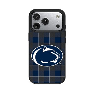 NCAA Big Ten Universities Plaid MagSafe Compatible Cell Phone Case for Apple iPhone 17 Series - 1 of 4