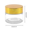 Unique Bargains Transparent Cream Glass Bottle for Bathroom 1 Pc - 4 of 4