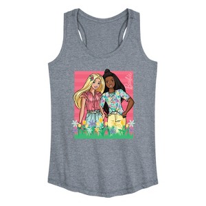 Women's - Barbie - Easter Graphic Racerback Tank - 1 of 4