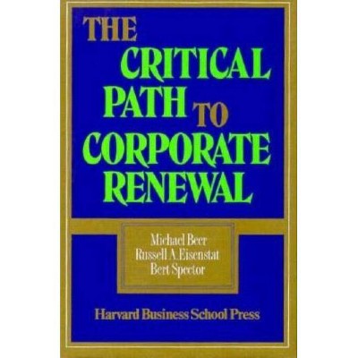 The Critical Path to Corporate Renewal - by  Michael Beer (Hardcover)