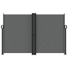 vidaXL Retractable Side Awning Anthracite 63"x393.7" - 3 of 4