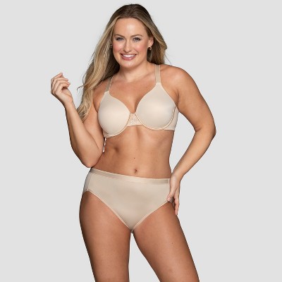 Image of Vanity Fair Womens Beauty Back® Full Figure Underwire Smoothing Bra 76380 - Damask Neutral - 36D