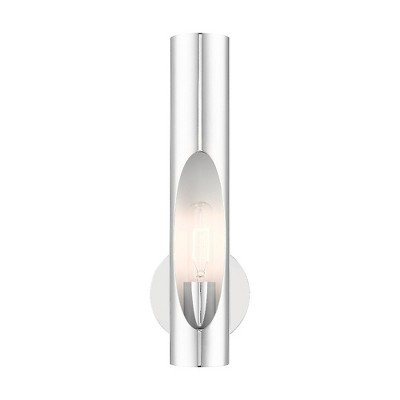 Livex Lighting Novato 1 - Light Wall Light in  Polished Chrome