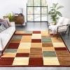 Well Woven Estella Geometric Boxes Area Rug - 2 of 4