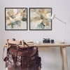 Stupell Industries Abstract Beige Flowers, 24" x 24" - 2 of 4