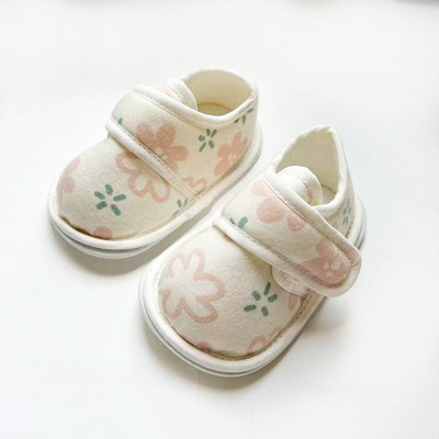 MyKids-USA Baby Cartoon Soft Antiskid Hook And Loop Baby/Toddler Shoes Low