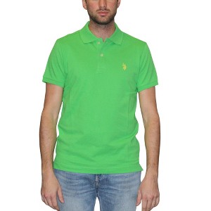 U.S. Polo Assn. Men's Slim Fit Solid Pique Polo With Small Pony Polo Shirt - 1 of 1