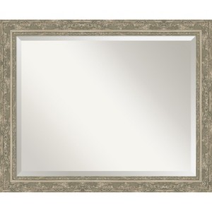 Amanti Art Filigree Beveled Framed Bathroom Vanity Wall Mirror - 1 of 4
