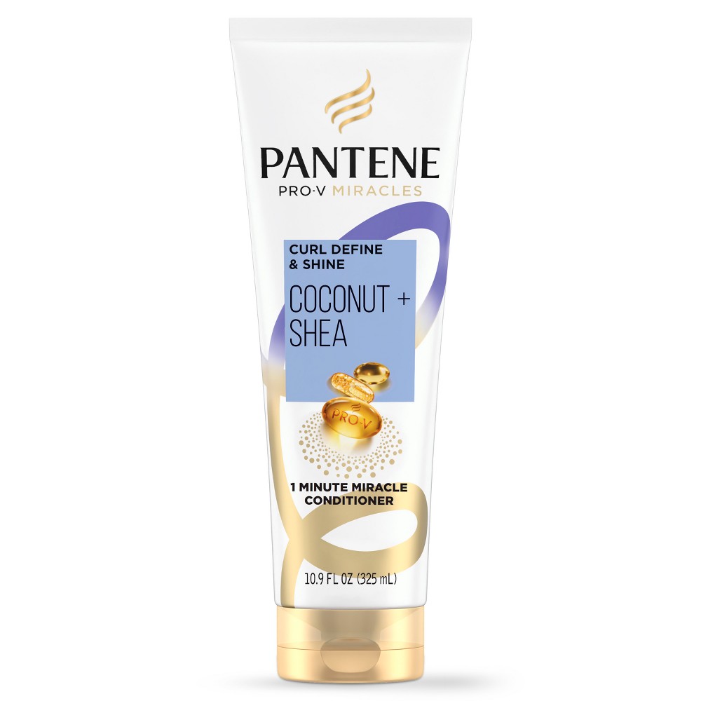 Photos - Hair Product Pantene Pro-V Miracles Curl Defining Coconut + Shea Conditioner - 10.9 fl 