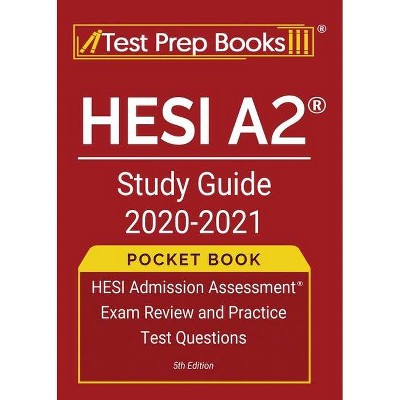 HESI A2 Study Guide 2020-2021 Pocket Book - by  Tpb Publishing (Paperback)