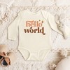 The Juniper Shop Boho Hello World Long Sleeve Bodysuit - 2 of 4