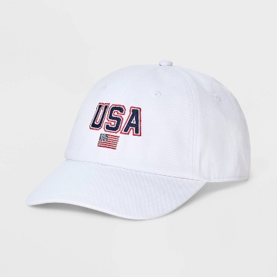USA Baseball Hat - Universal Thread™ White