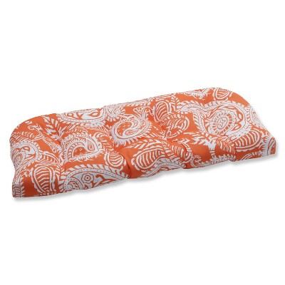 Outdoor/Indoor Addie Wicker Loveseat Cushion - Pillow Perfect