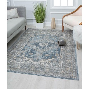 Rugs America Ludlow Transitional Vintage Area Rug - 1 of 4