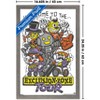 Trends International Netflix The Electric State - Exclusion Zone Tour By DJ Javier Framed Wall Poster Prints Barnwood Framed Version 14.725" x 22.375" - 3 of 4