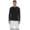 Binghamton University Adult Sport Long Sleeve Left Chest Logo, Athletic Heather - image 3 of 4