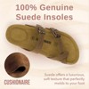 CUSHIONAIRE Luna Cork Footbed Women's Sandals-Comfortable Slip-On Slides with Adjustable Straps & Memory Foam|Beach Essential Summer Sandals for Women - 3 of 4