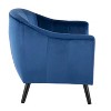 Rockwell Contemporary Velvet Accent Chair - LumiSource - image 3 of 4