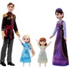  Disney Frozen 2 Arendelle Royal Family - Juego de 4 muñecas