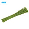 Unique Bargains Flexible Sturdy Green Floral Stem Wire 12.6 Inch Green - 3 of 4