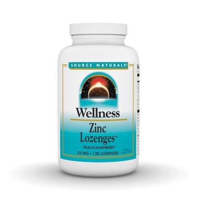 Wellness Zinc Lozenges by Source Naturals, Inc.  -  120 Lozenge
