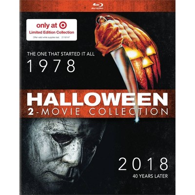 Halloween 1978 2018 2 Movie Collection Blu Ray Target