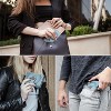 FATMOON Women's Wallets,Small Wallet for Women Bifold RFID Blocking Card Holder Leather Wallets with Zipper Coin Pocket - 2 of 4