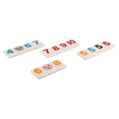 Buy Pressman Rummikub 5Inch Original Rummy Tile Game Large Numbers Edition with 106 Blocks for
