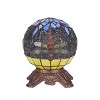 Chloe Lighting Demoiselle Mosaic 1 Light Dark Bronze Accent Lamp 8" Wide - 2 of 4