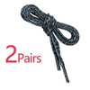 INSPIRE CHIC Gender Neutral Flat Shoe Laces Pattern Fashion Shoelaces for Athletic Sneakers Boots 2 Pairs - 3 of 4