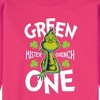 Men's - The Grinch - St. Patrick's Day Green One Graphic Fleece Sweatshirt - 2 of 4